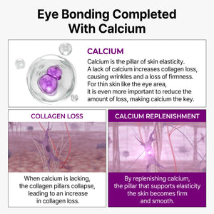 Calcium Bonding Eye Cream for Under Eyes and Fine Lines