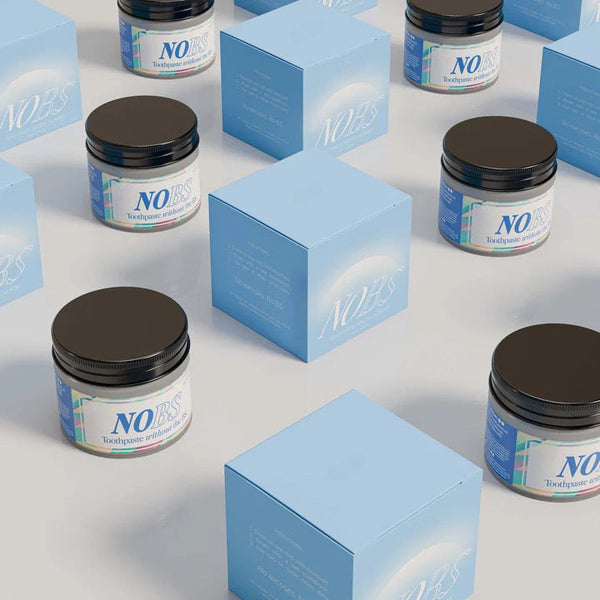 NOBS Toothpaste Tablets with Nano-Hydroxyapatite for Enamel Care and Fresh Breath