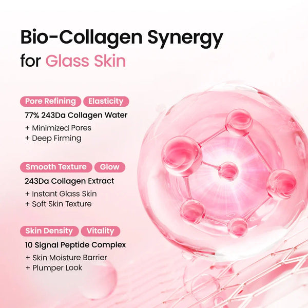 Collagen Peptide Jelly Mist with PDRN for Firming and Hydration