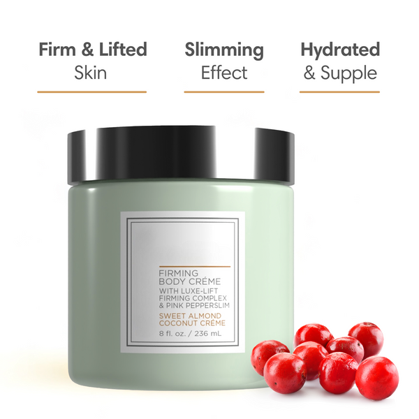 Champagne Firming Body Cream — Luxe-Lift Complex & Pink Pepperslim Firming Formula