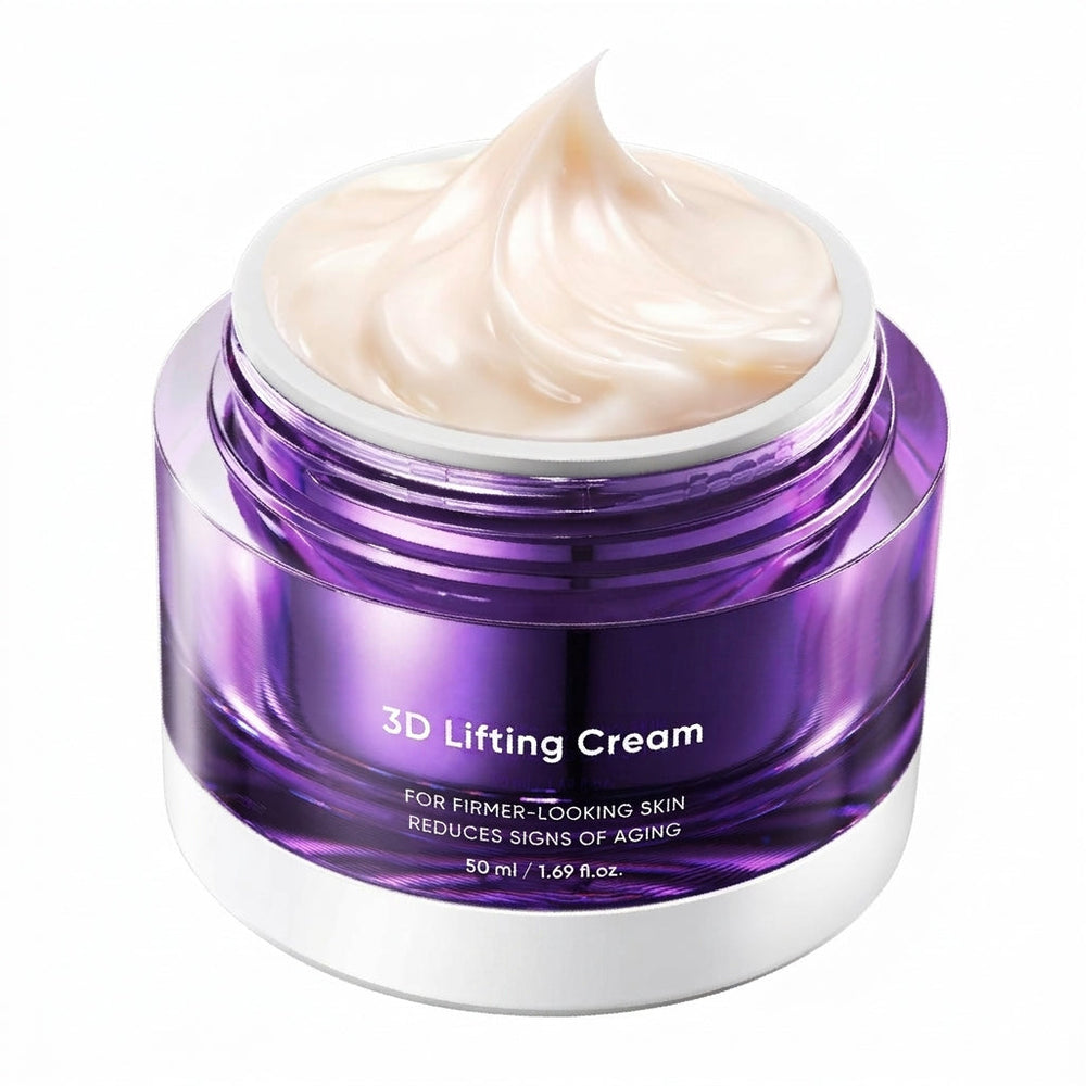 3D Lifting Night Cream — 17-Peptide Complex & Probioderm for Face & Neck