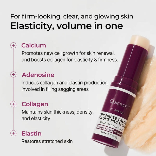 Collagen Boost Set — 5-Step Routine featuring Calcium, Hyaluronic Acid & Elastin for Mature Skin