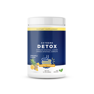Extreme Detox Powder Plant-Based Daily Drink Mix for Digestive Wellness and Energy