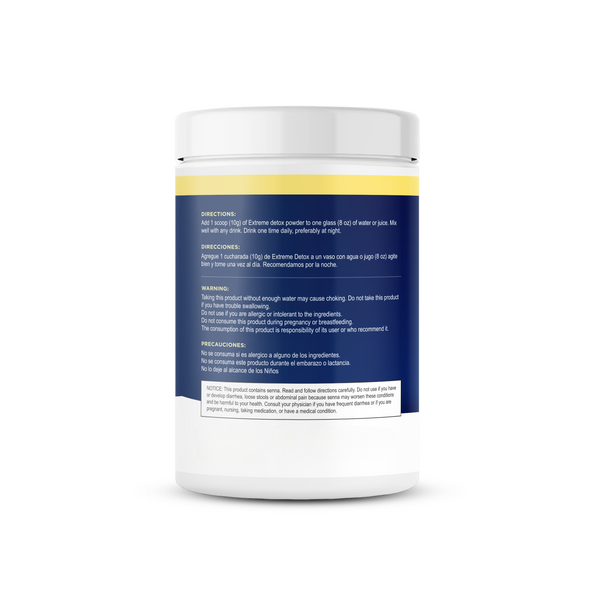 Extreme Detox Powder Plant-Based Daily Drink Mix for Digestive Wellness and Energy