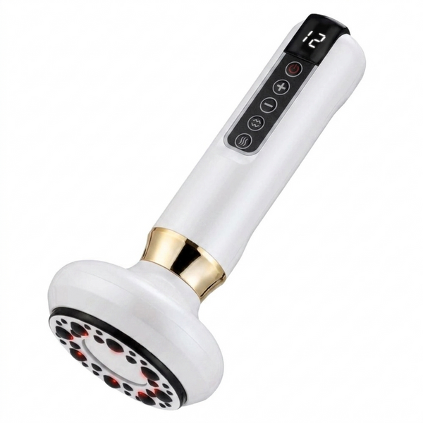 Heated Cupping Body Massager with Suction and Heat, Cordless