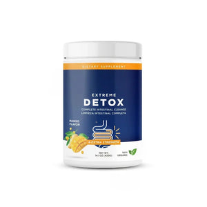 Extreme Detox Powder Plant-Based Daily Drink Mix for Digestive Wellness and Energy