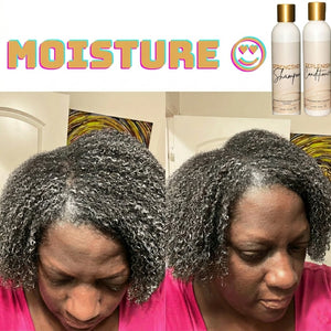 Healthy Hair Care Bundle with Scalp Stimulator, Shampoo and Conditioner