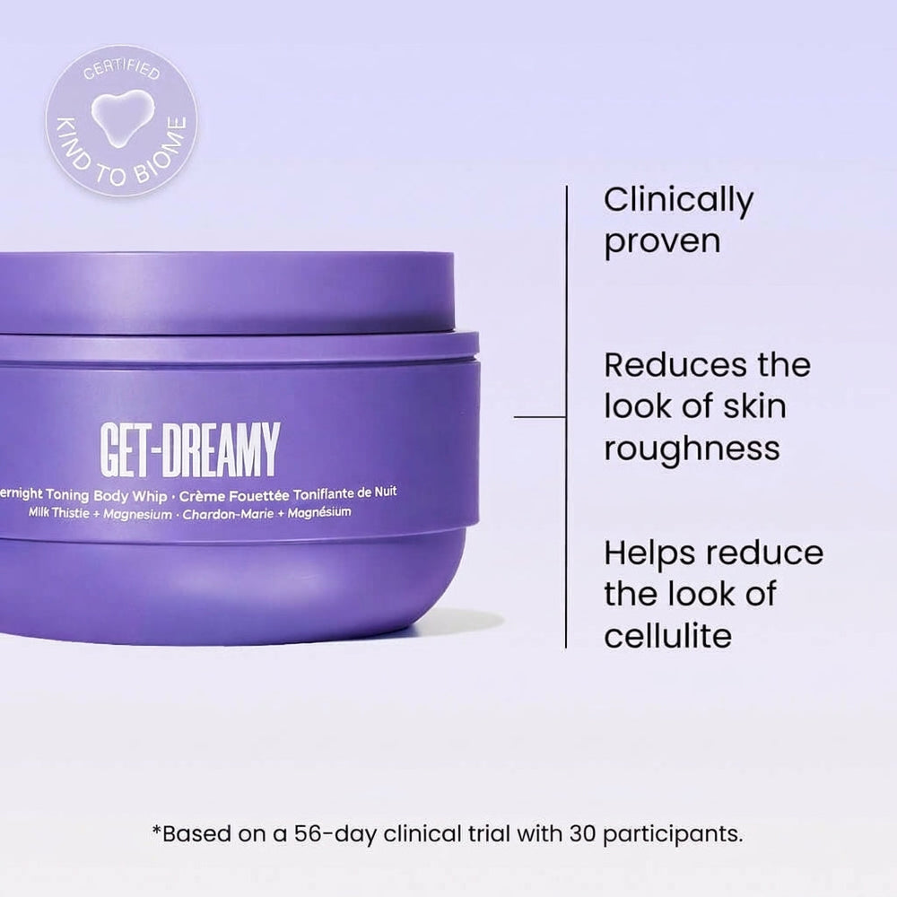 GET-DREAMY Overnight Toning Body Whip featuring Milk Thistle & Magnesium