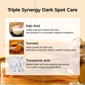 Kojic Acid Turmeric TX Toner Pads for Dark Spots and Uneven Skin Tone