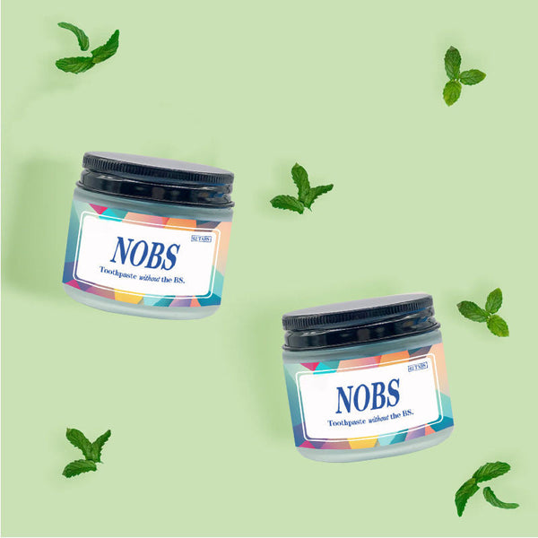NOBS Toothpaste Tablets with Nano-Hydroxyapatite for Enamel Care and Fresh Breath