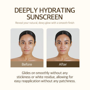 Bean Sunscreen Broad Spectrum SPF 50 with Soybean Extract for Sensitive Skin