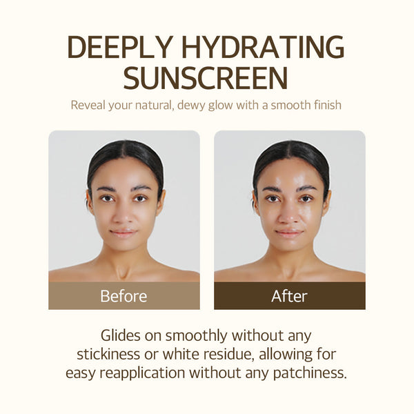 Bean Sunscreen Broad Spectrum SPF 50 with Soybean Extract for Sensitive Skin