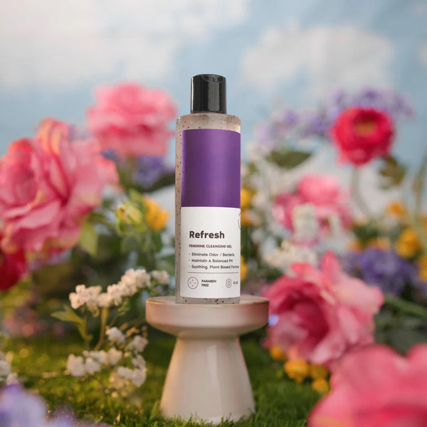 pH Balancing Refresh Plant-Based Intimate Body Wash for Sensitive Skin 8 oz