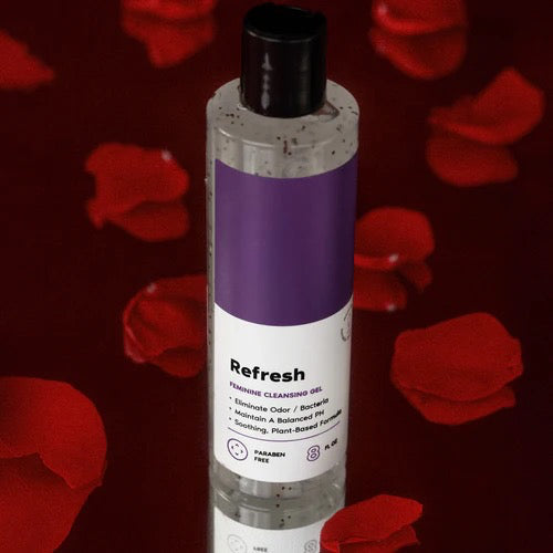 pH Balancing Refresh Plant-Based Intimate Body Wash for Sensitive Skin 8 oz