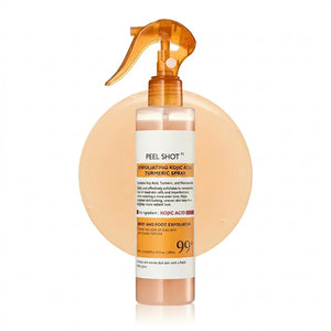 Peel Shot Kojic Acid Turmeric Spray – Exfoliating Body Spray for Dark Spot Care, 200ml