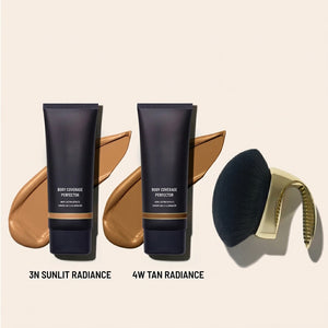 Body Coverage Perfector Twin Pack with X-Large Body Brush for Flawless Concealer Coverage