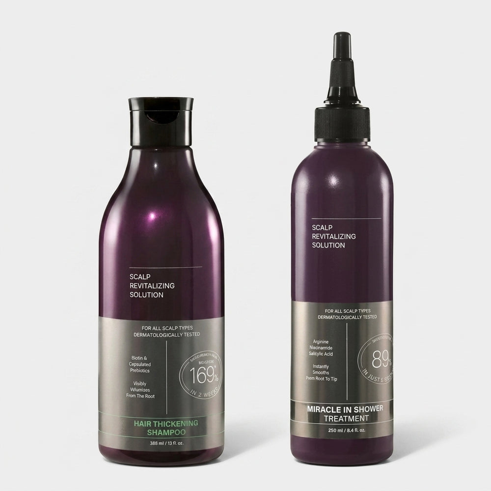 Hair & Scalp Revitalizing Solution Thickening Duo with Biotin & Prebiotics