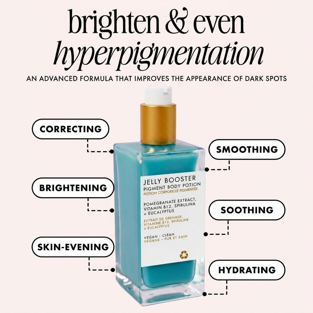 Jelly Booster Pigment Body Potion featuring Pomegranate Extract & Vitamin B12