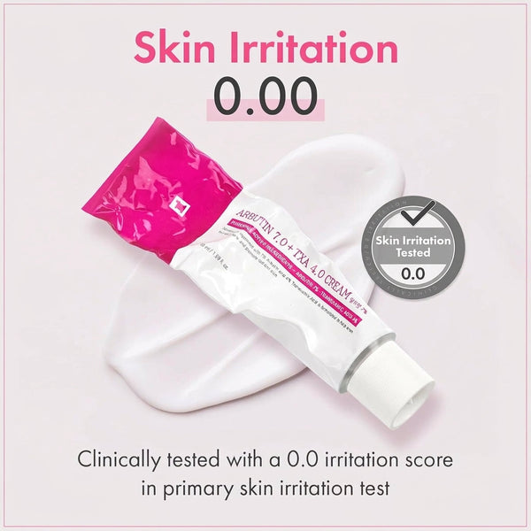 Arbutin 7% & Tranexamic Acid 4% Cream with Niacinamide for Dark Spots & Pigmentation