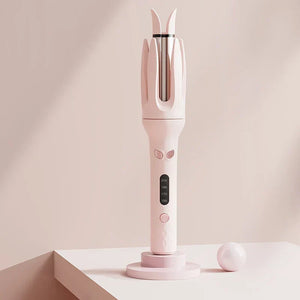 Automatic Hair Curling Iron, Negative Ion Rotating Curl Wand, 4 Heat