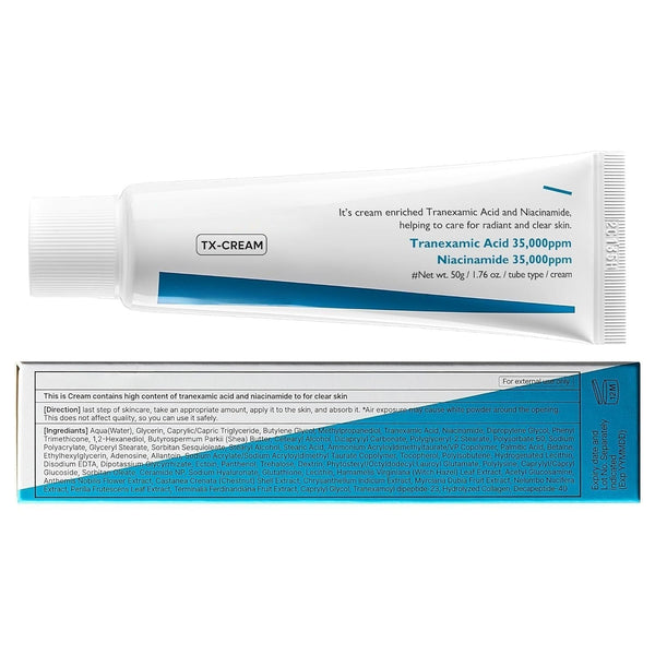 TX Tranexamic Acid Cream for Dark Spots, Freckles and Blemishes