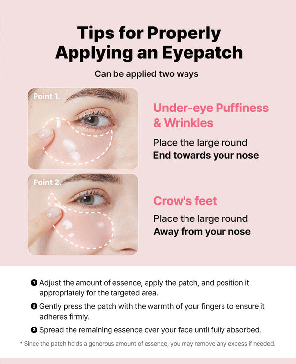 The Peptide Collagen Hydrogel Eye Patch for Puffiness and Dark Circles