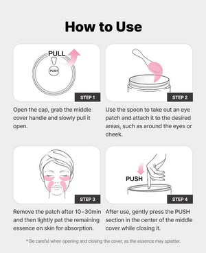 The Peptide Collagen Hydrogel Eye Patch for Puffiness and Dark Circles