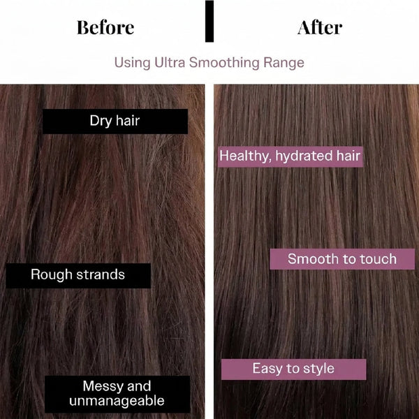 Ultra Smoothing Hair Trio with Niacinamide for Smoother, Frizz-Free Hair