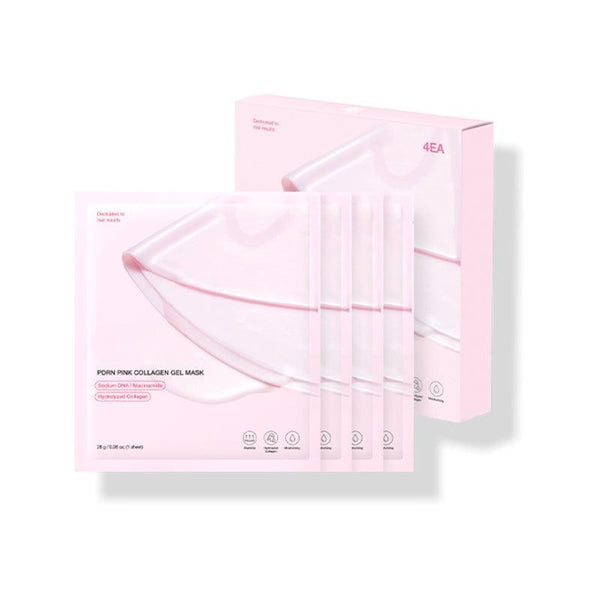 PDRN Pink Collagen Gel Mask featuring Salmon DNA for Radiant, Luminous Skin