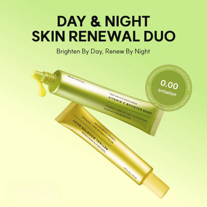 Booster Shot Skin Renewal Duo with Vitamin C and Retinal for Brightening