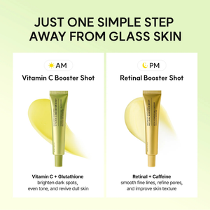 Booster Shot Skin Renewal Duo with Vitamin C and Retinal for Brightening