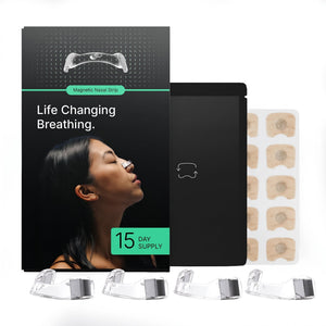 Intake Magnetic Nasal Strip Starter Kit, Extra Strength, 15 Day