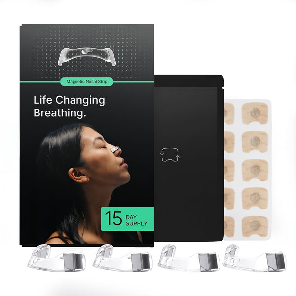 Intake Magnetic Nasal Strip Starter Kit, Extra Strength, 15 Day