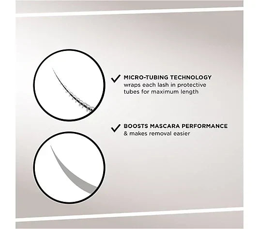 Tubing Primer & Mascara Duo for All-Day Smudge-Free Volume and Long-Lasting Volume