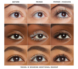 Tubing Primer & Mascara Duo for All-Day Smudge-Free Volume and Long-Lasting Volume
