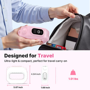 Cordless Vibration Body Massager, 6 Speed Levels for Relaxation
