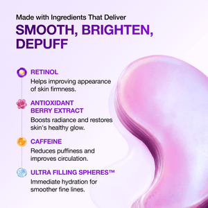 Retinol Berry Revitalizing Eye Patch for Fine Lines & Dark Circles
