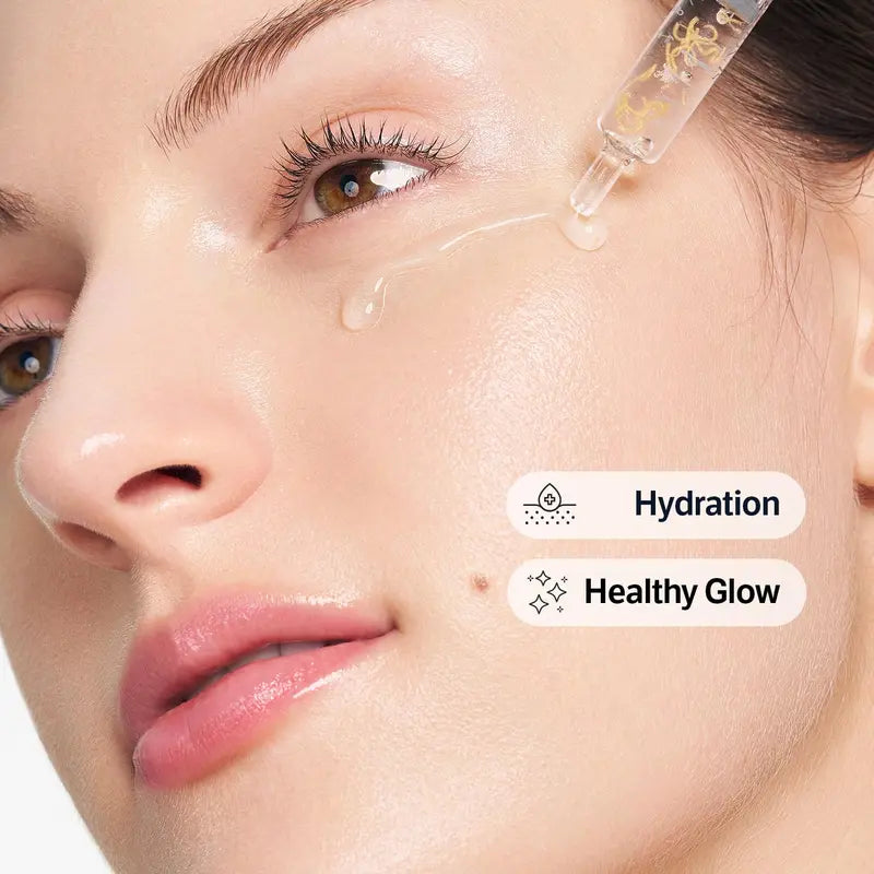 Deep Collagen Silk Peptide Intensive Ampoule Korean Face-Lifting Serum featuring 30 Peptide Complex