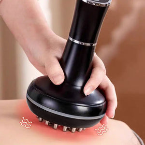 Handheld Body Massager with Heat & Vibration, Rechargeable