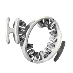 Manual Push-Pull Roller for Thigh, Calf & Waist Massage