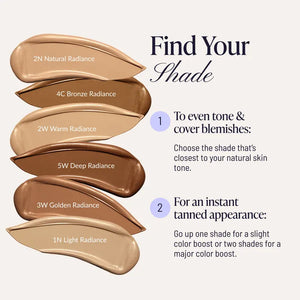 Body Coverage Perfector Twin Pack with X-Large Body Brush for Flawless Concealer Coverage