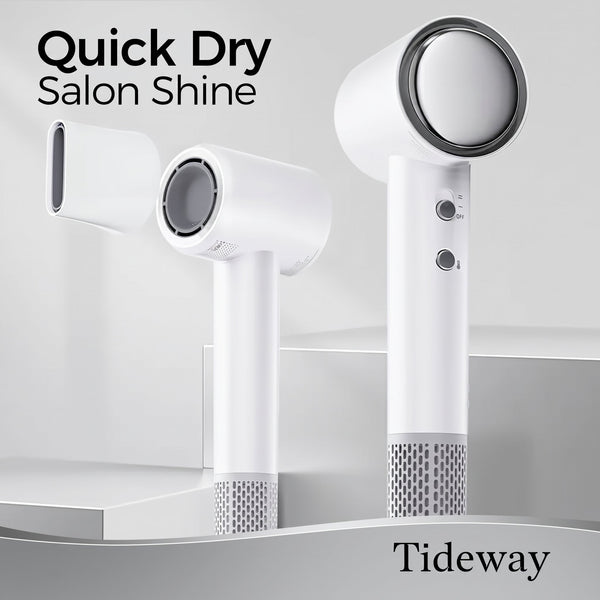M02 Ionic Hair Dryer, Fast Drying, 8 Modes for Frizz-Free Shine