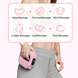 Cordless Vibration Body Massager, 6 Speed Levels for Relaxation