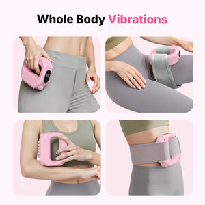 Cordless Vibration Body Massager, 6 Speed Levels for Relaxation