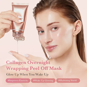 Collagen Night Wrapping Mask for Wrinkles, Firming & Hydration