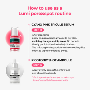 Lumi Pore & Spot Care Serum Duo Set for Pores, Dark Spots & Pigmentation