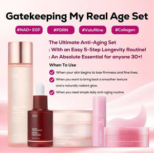 Gatekeeping My Real Age Set with PDRN, Volufiline and Collagen