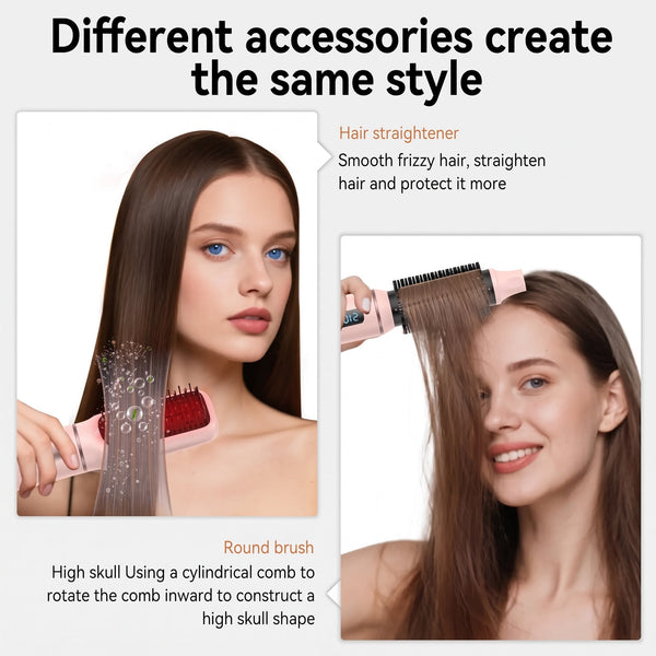5-in-1 LiteStyle Hot Air Brush, Auto-Wrap Curl, Dry, Straighten