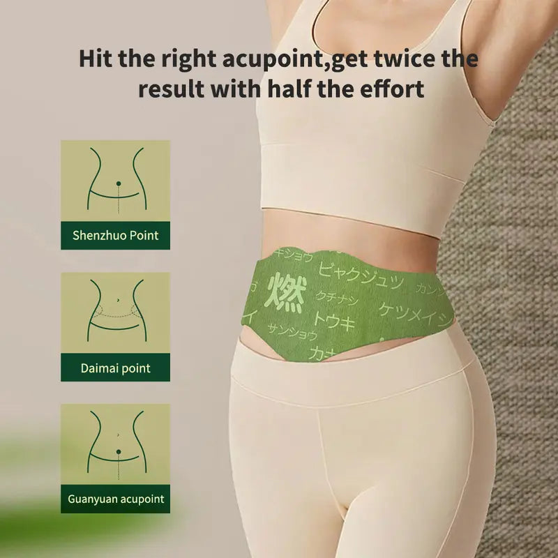 HKKA Herbal Balance Patch Pads for Waist & Abdomen – 5pcs
