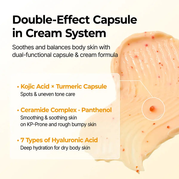 Kojic Acid 2-Step Body Glow Routine for Dark Spots, Pigmentation, Uneven Skin Tone & Rough Texture